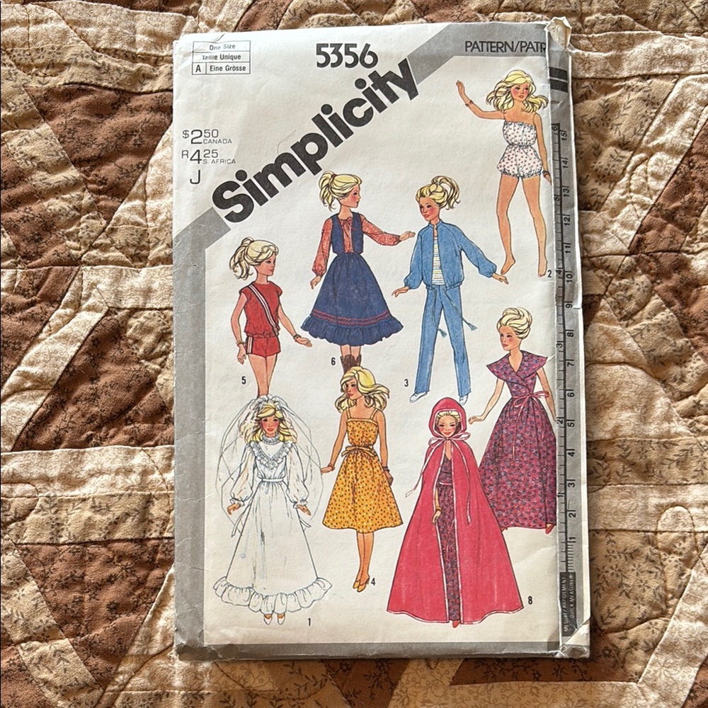 Girls' Dress and Cape Sewing Pattern